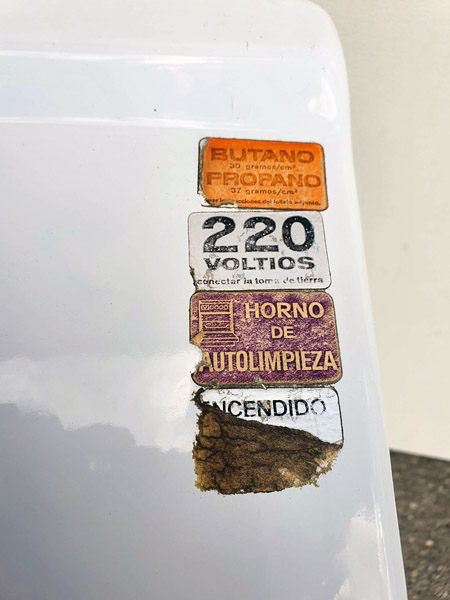 cocina gas-electrica corbero 551 1u